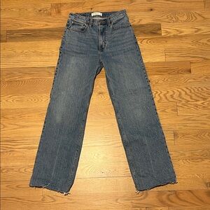 Abercrombie & Fitch High Rise Blue Jeans